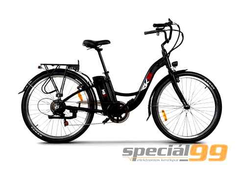 Currie® Electro elektromos kerékpár készlet alkatrészei. E bike kit akkumulátor